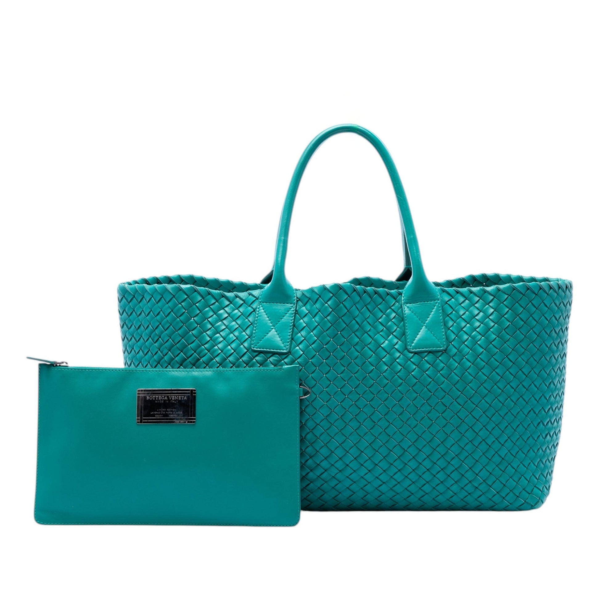 Bottega Veneta Medium Nappa Intrecciato Cabat Tote
