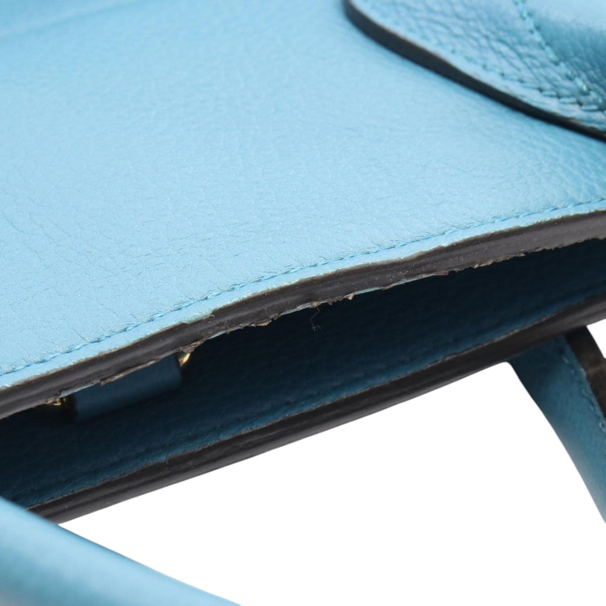 Gucci Large Calfskin Logo Convertible Satchel — Blue