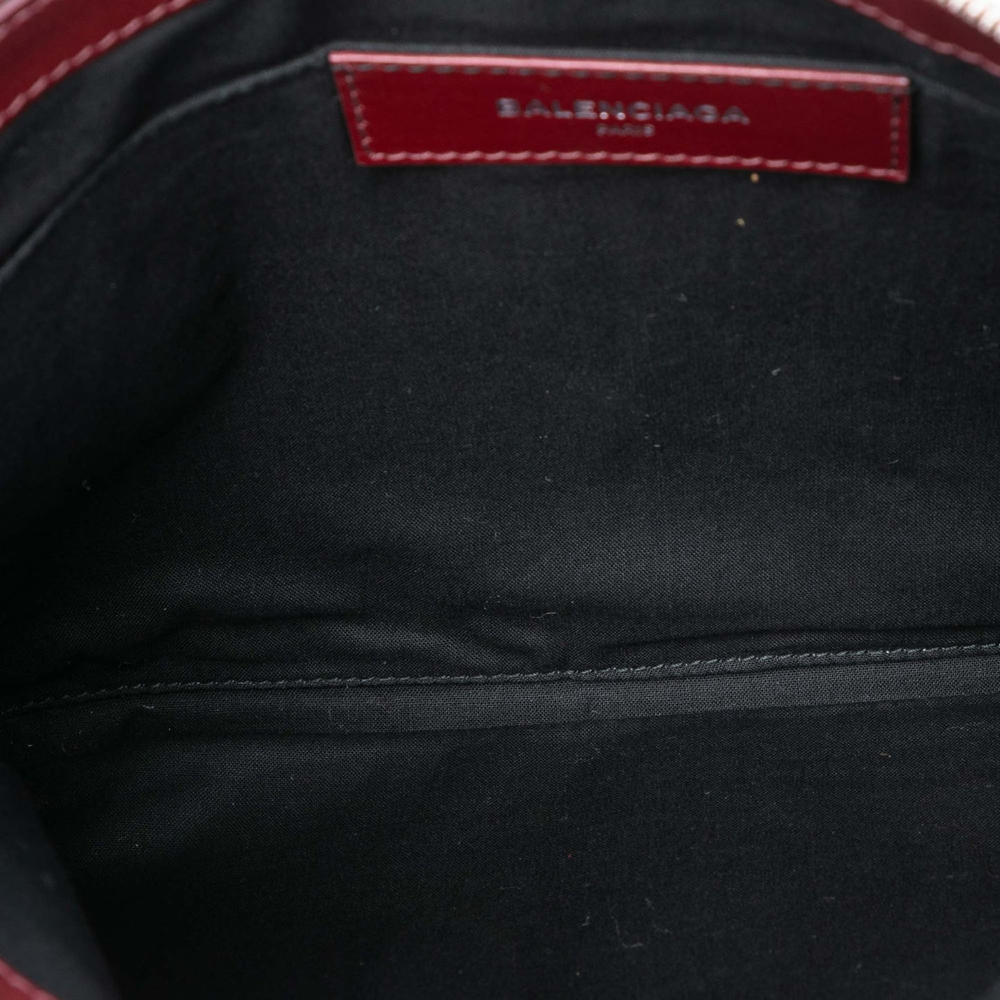 Balenciaga M Canvas Navy Clip Clutch