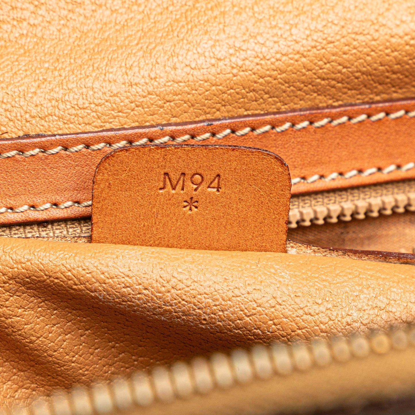 Celine Macadam Coated Canvas Satchel