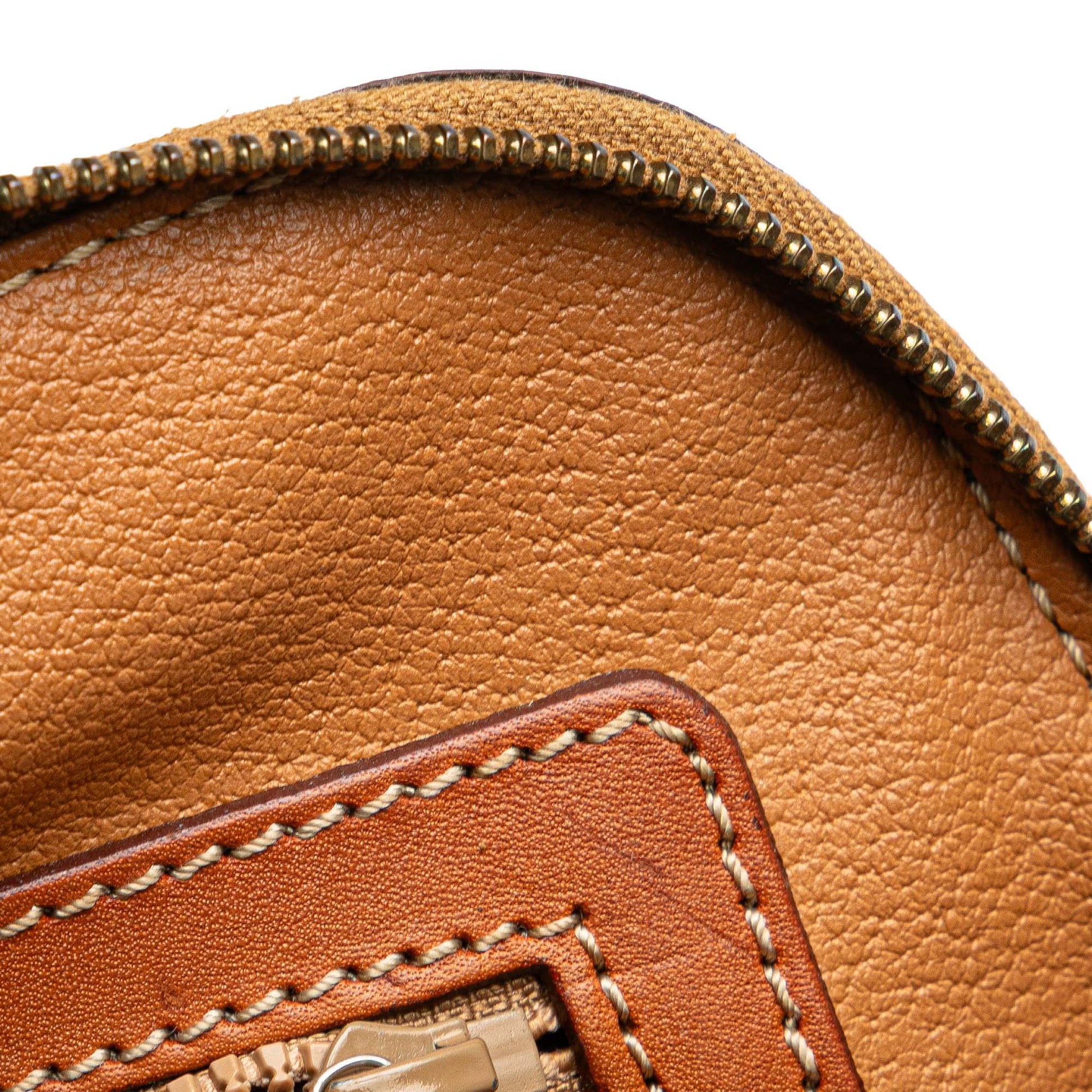 Celine Macadam Coated Canvas Satchel