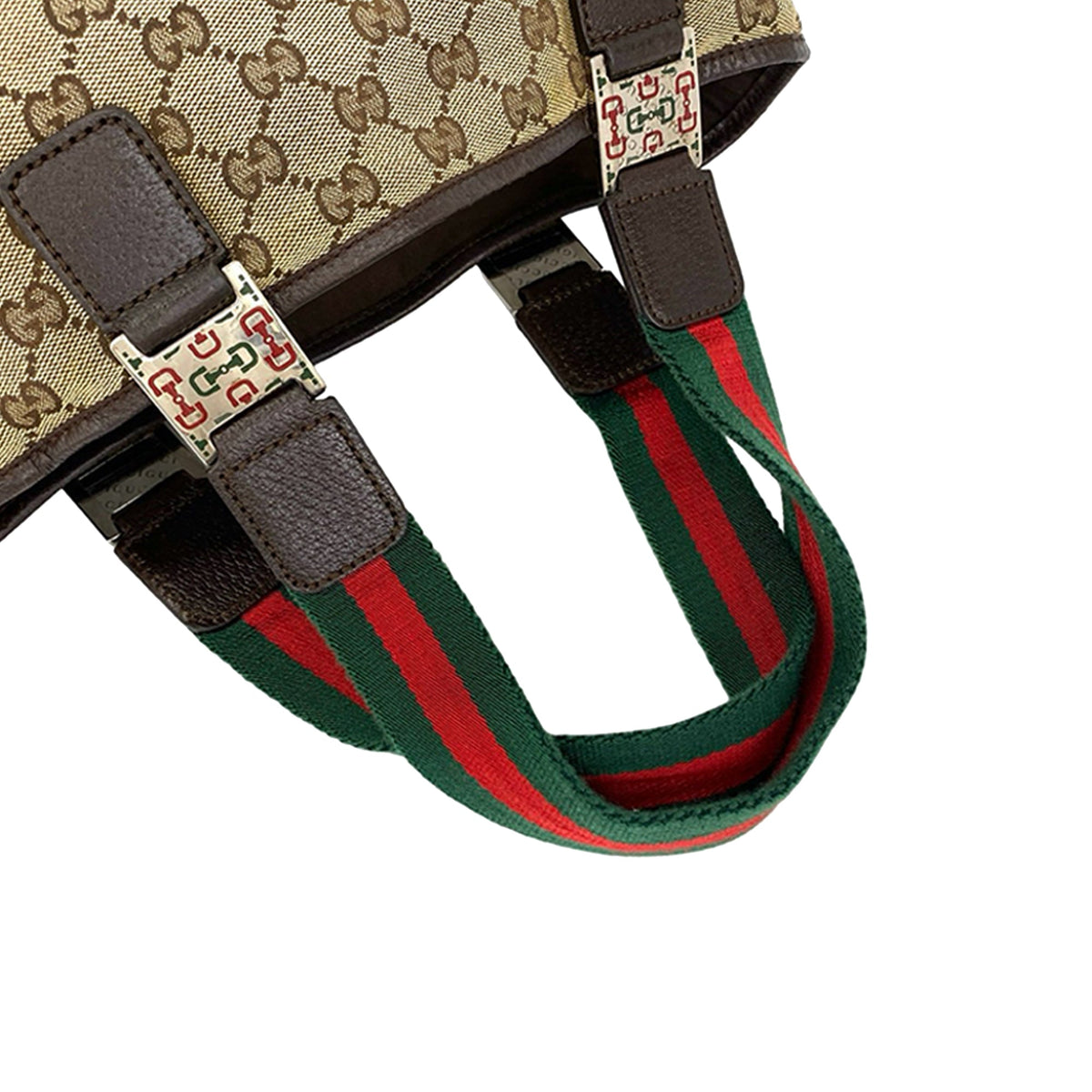 Gucci GG Canvas Web Pop Tote