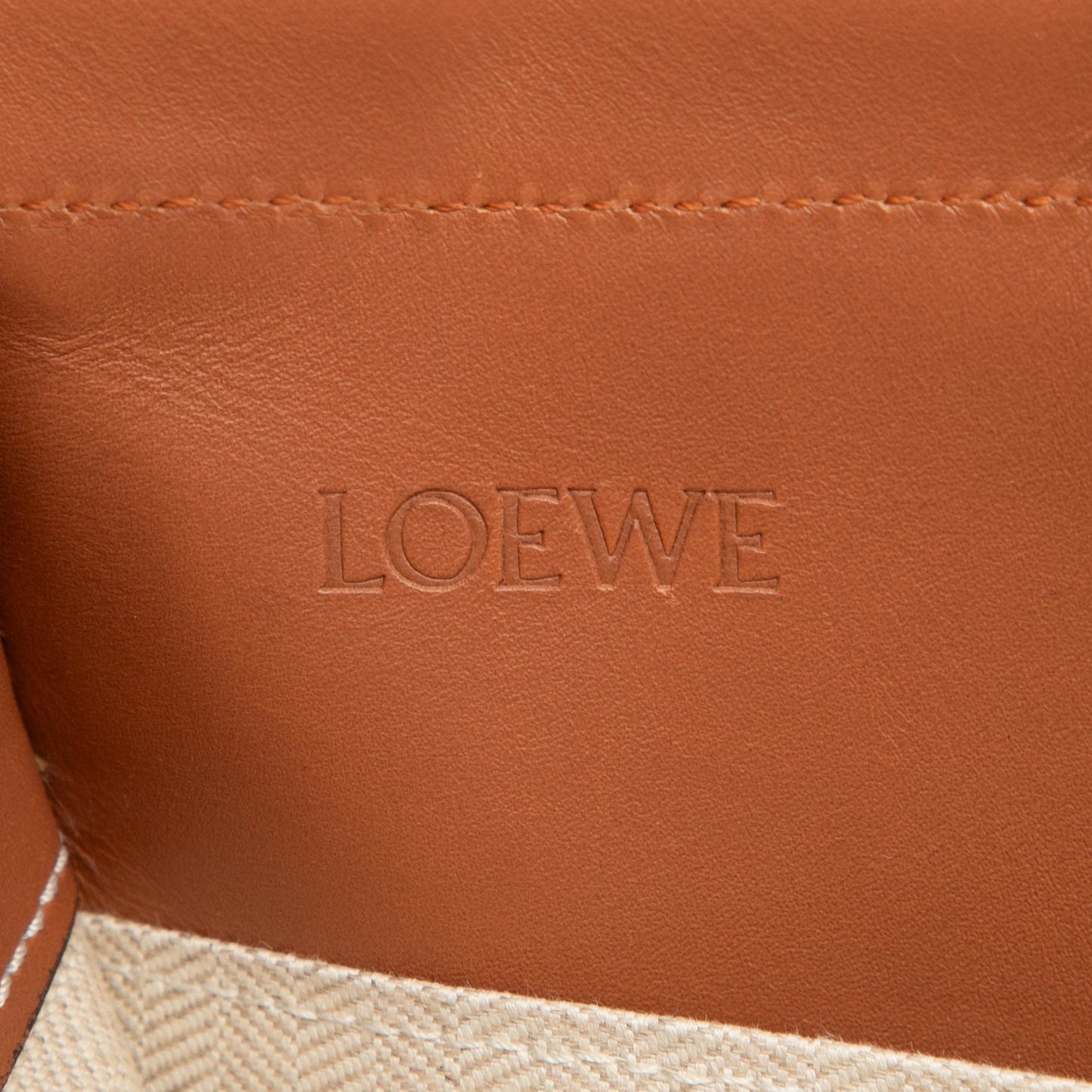 LOEWE Small Canvas Cushion Tote