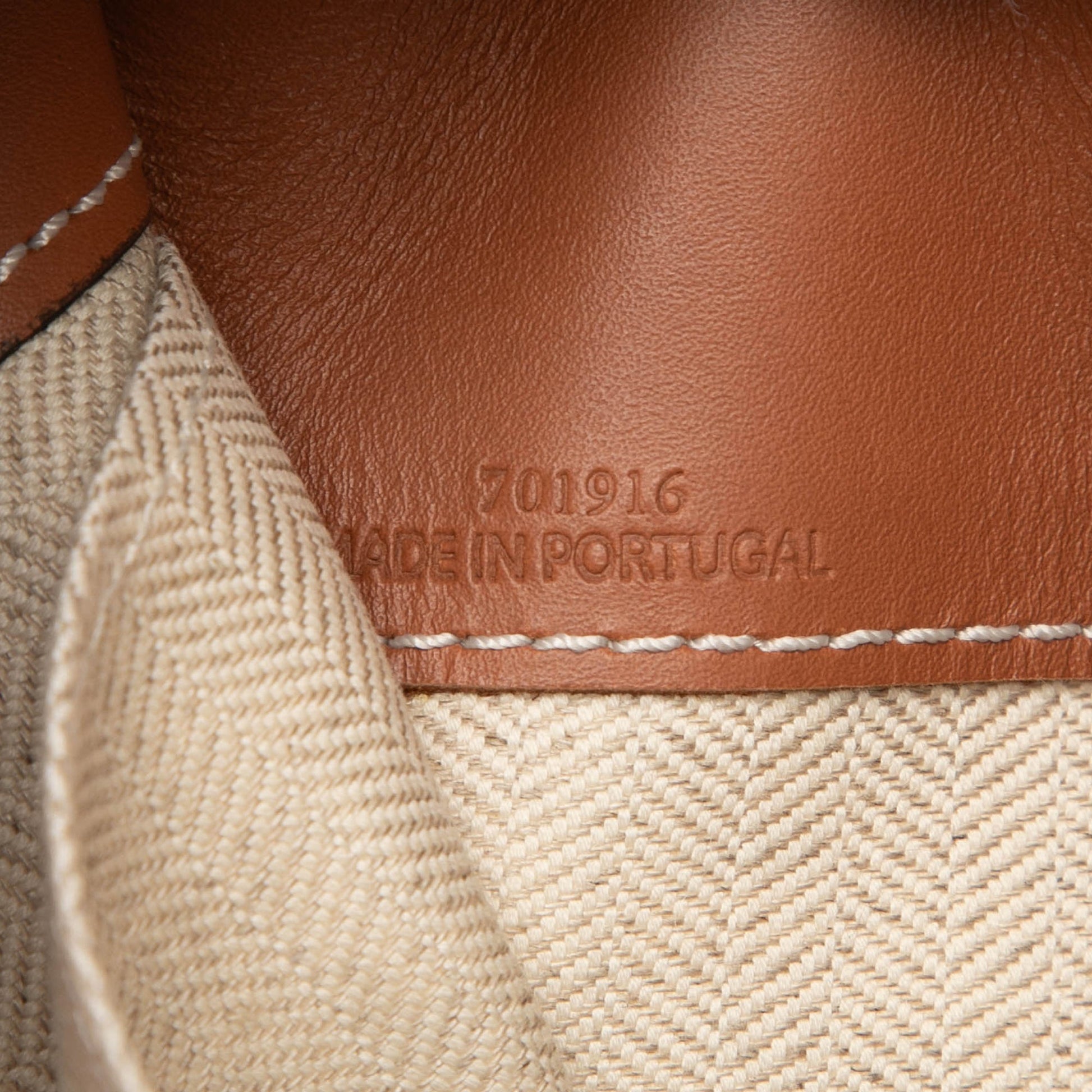LOEWE Small Canvas Cushion Tote