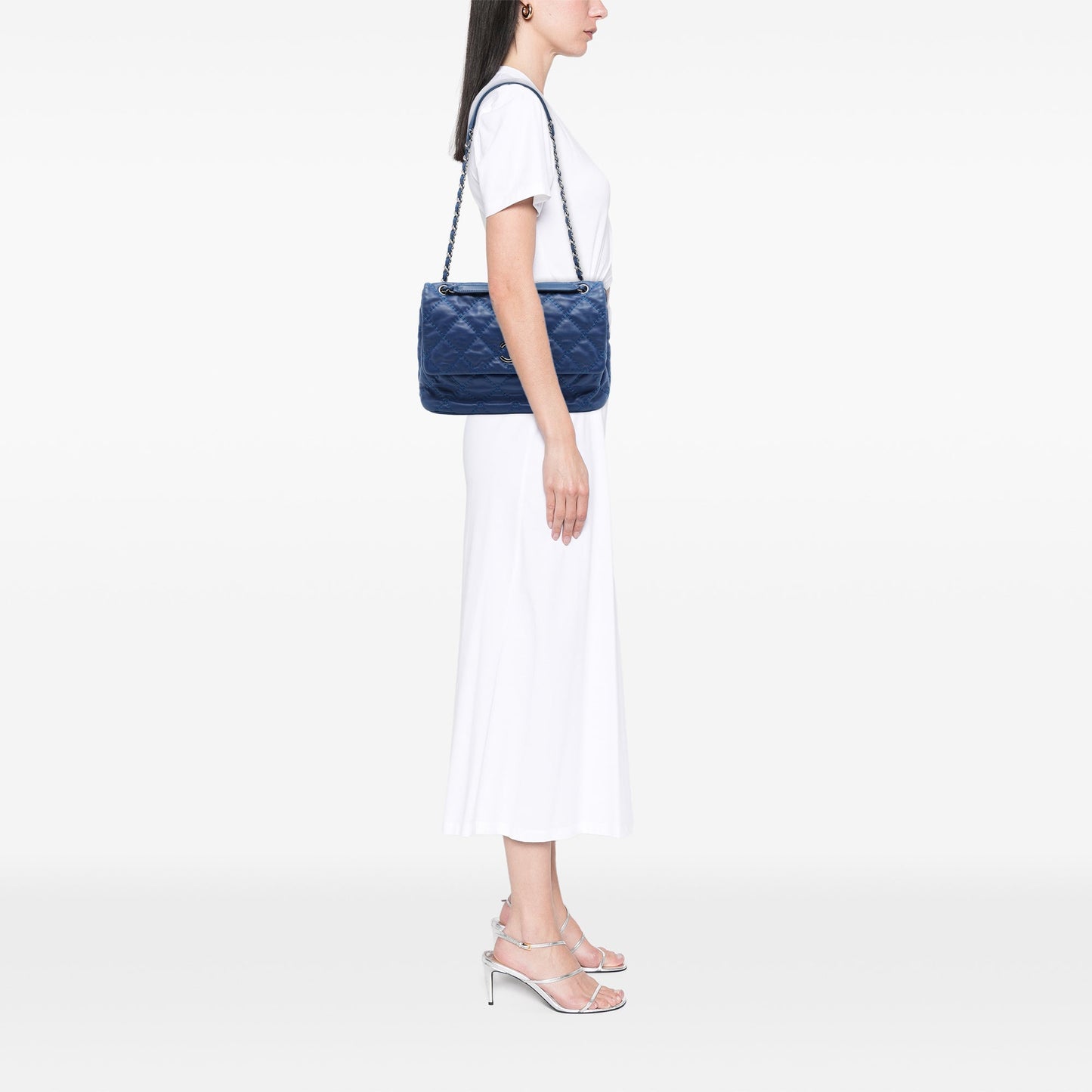 Chanel Large Quilted Calfskin Love Me Tender Flap