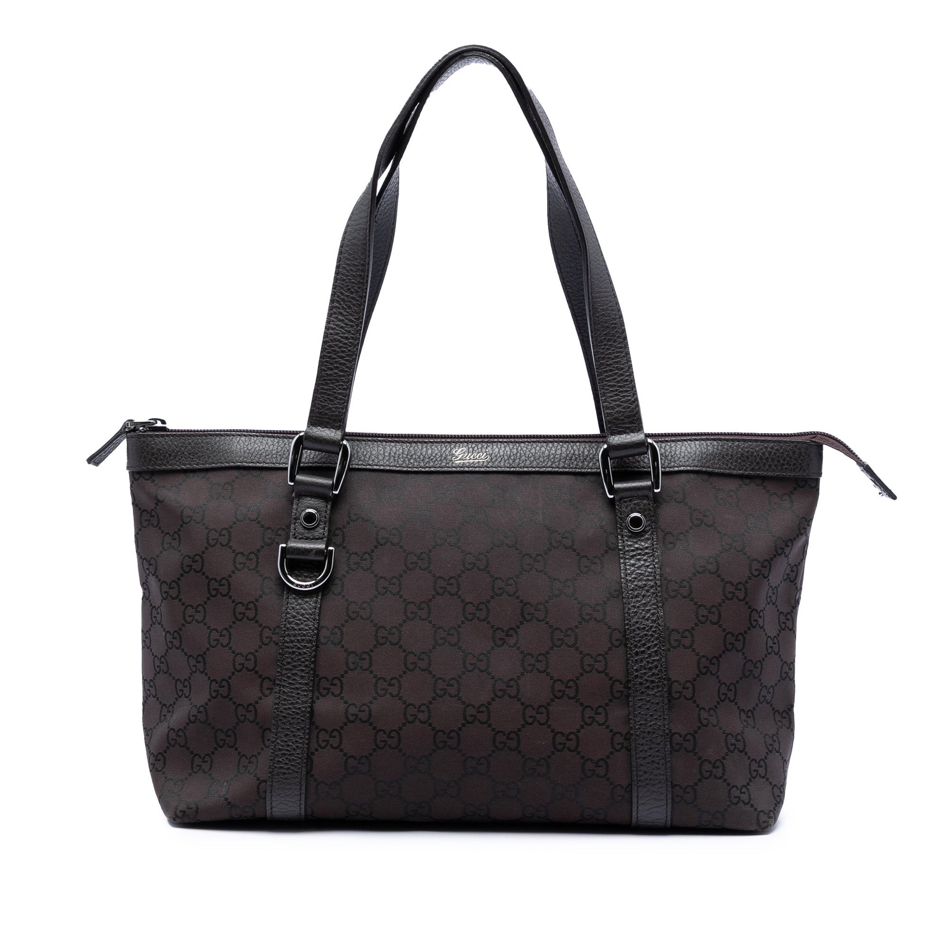 Gucci GG Canvas Abbey D Ring Tote