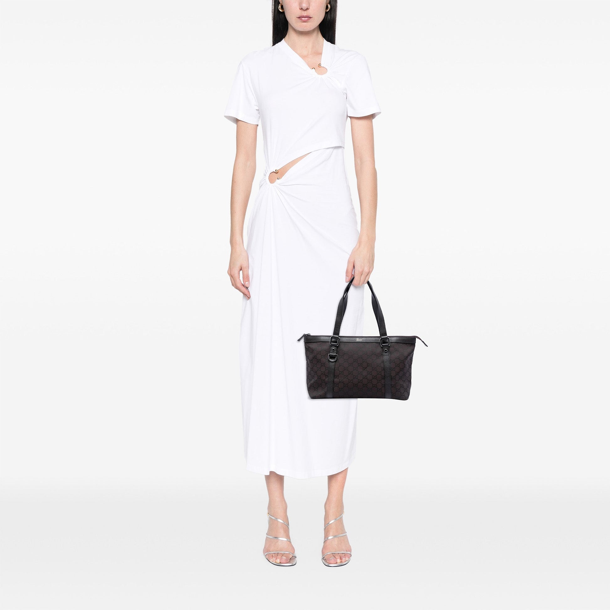 Gucci GG Canvas Abbey D Ring Tote