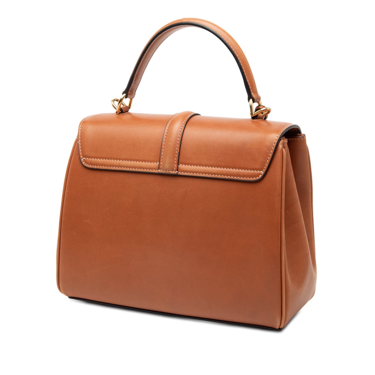 Celine Small Leather 16 Satchel