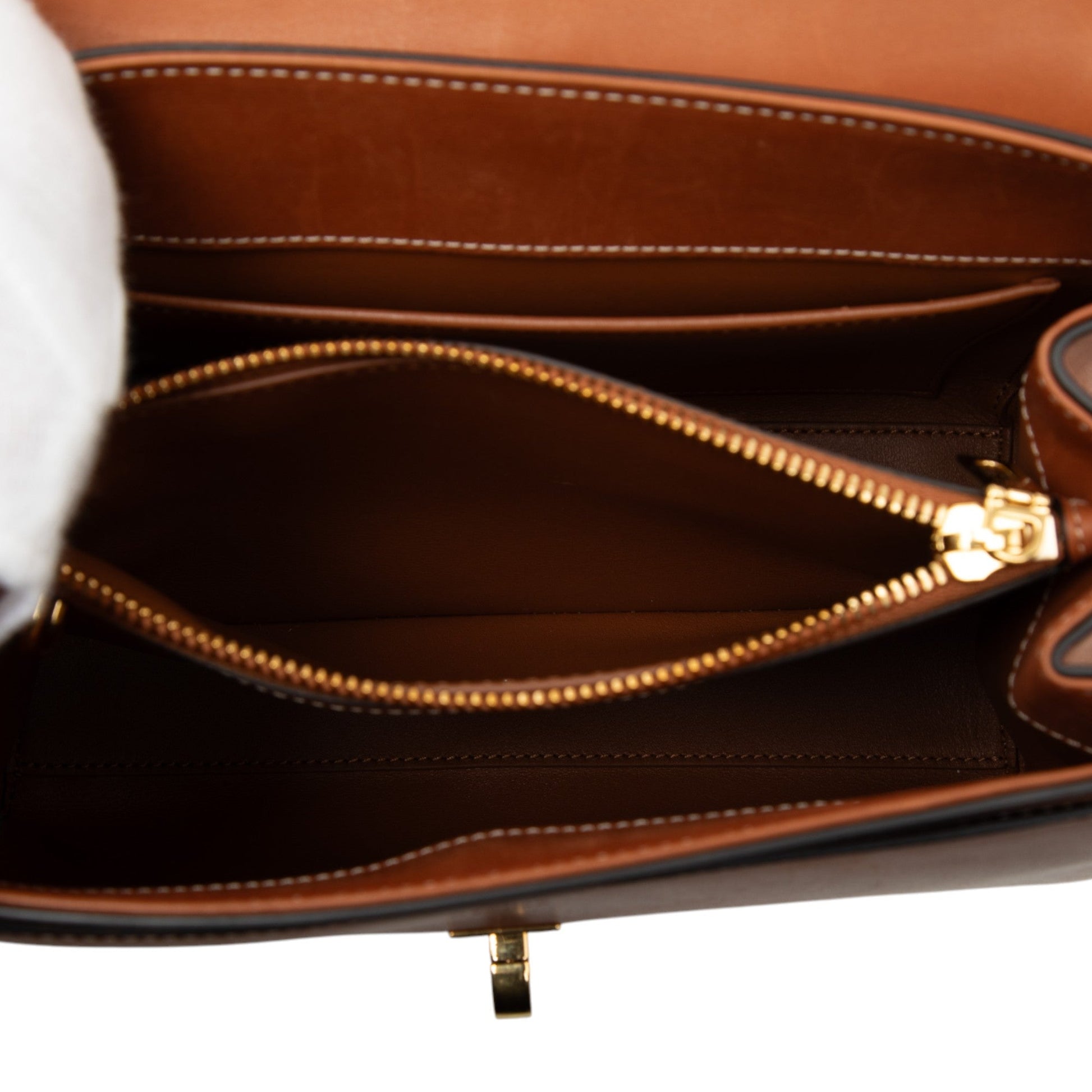 Celine Small Leather 16 Satchel