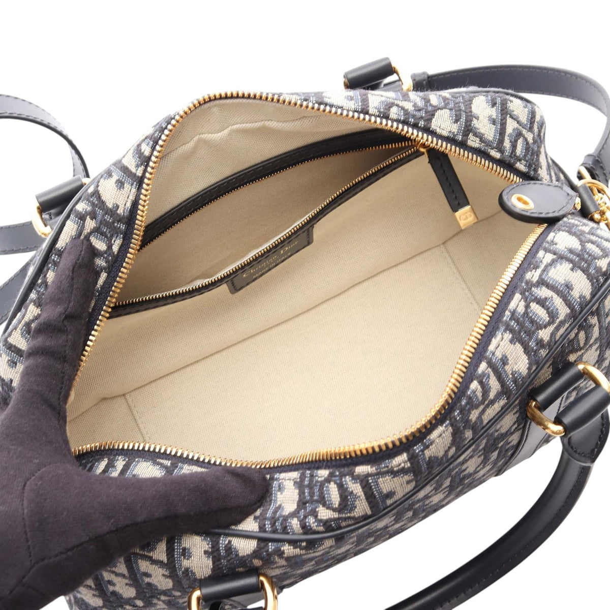 Dior Nano Oblique D-Vibe Bowling Bag
