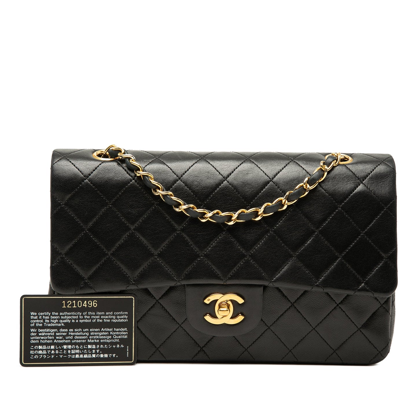 Chanel Medium Classic Lambskin Double Flap