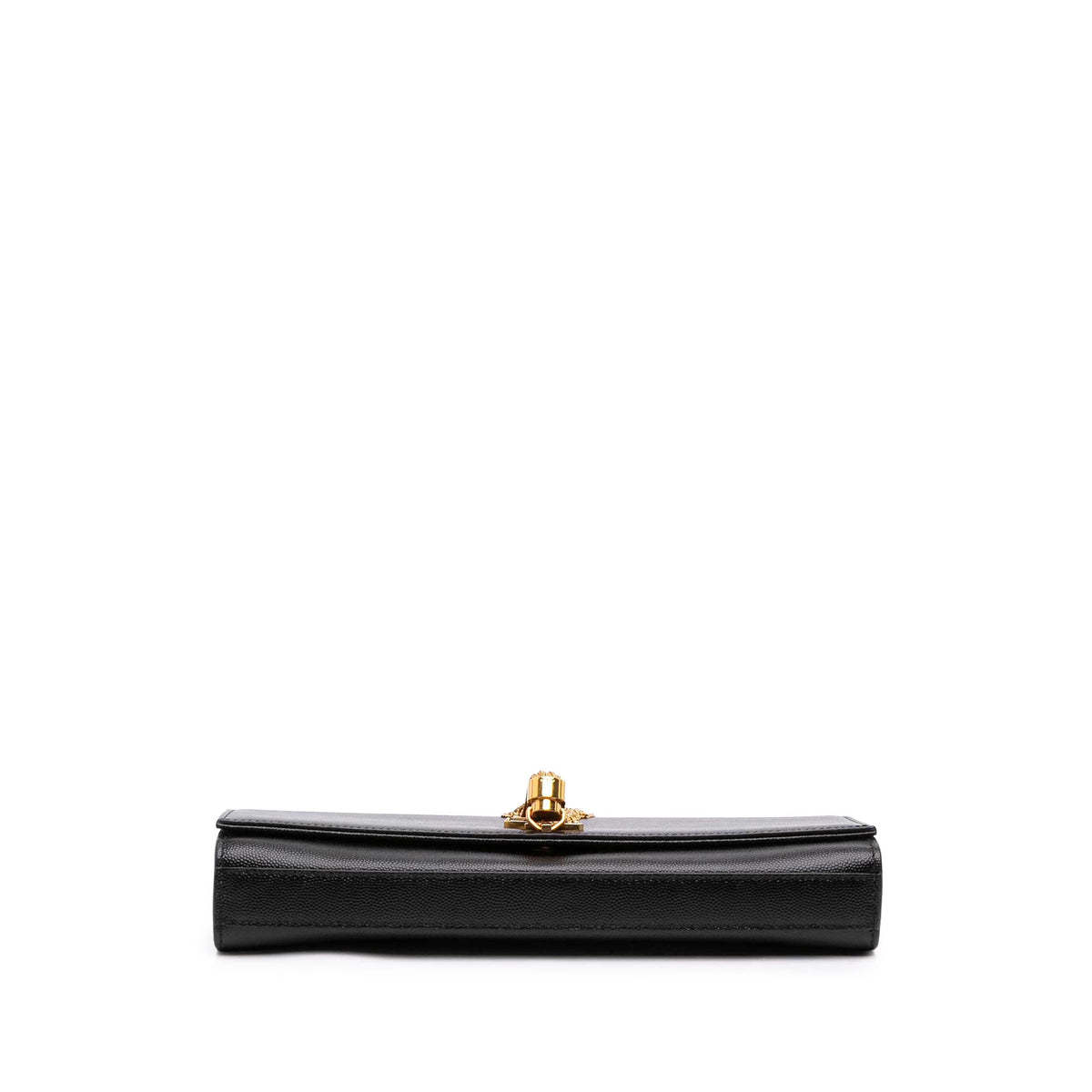 Saint Laurent Grain de Poudre Monogram Kate Tassel Clutch