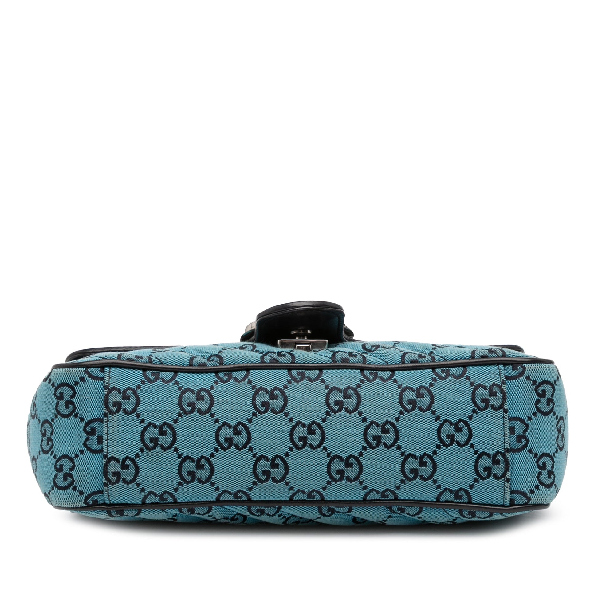 Gucci Medium GG Marmont Matelasse Diagonal GG Canvas Shoulder Bag