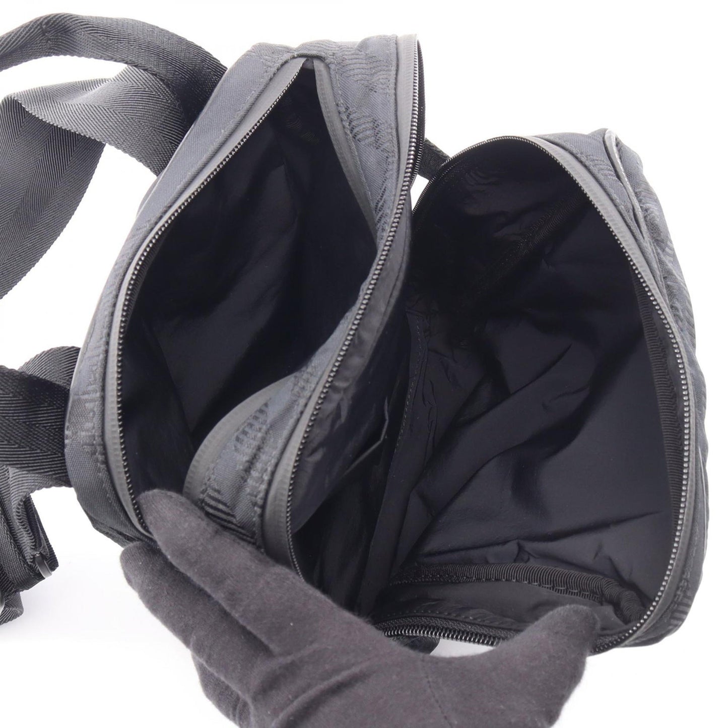 Burberry Nylon Check Crossbody