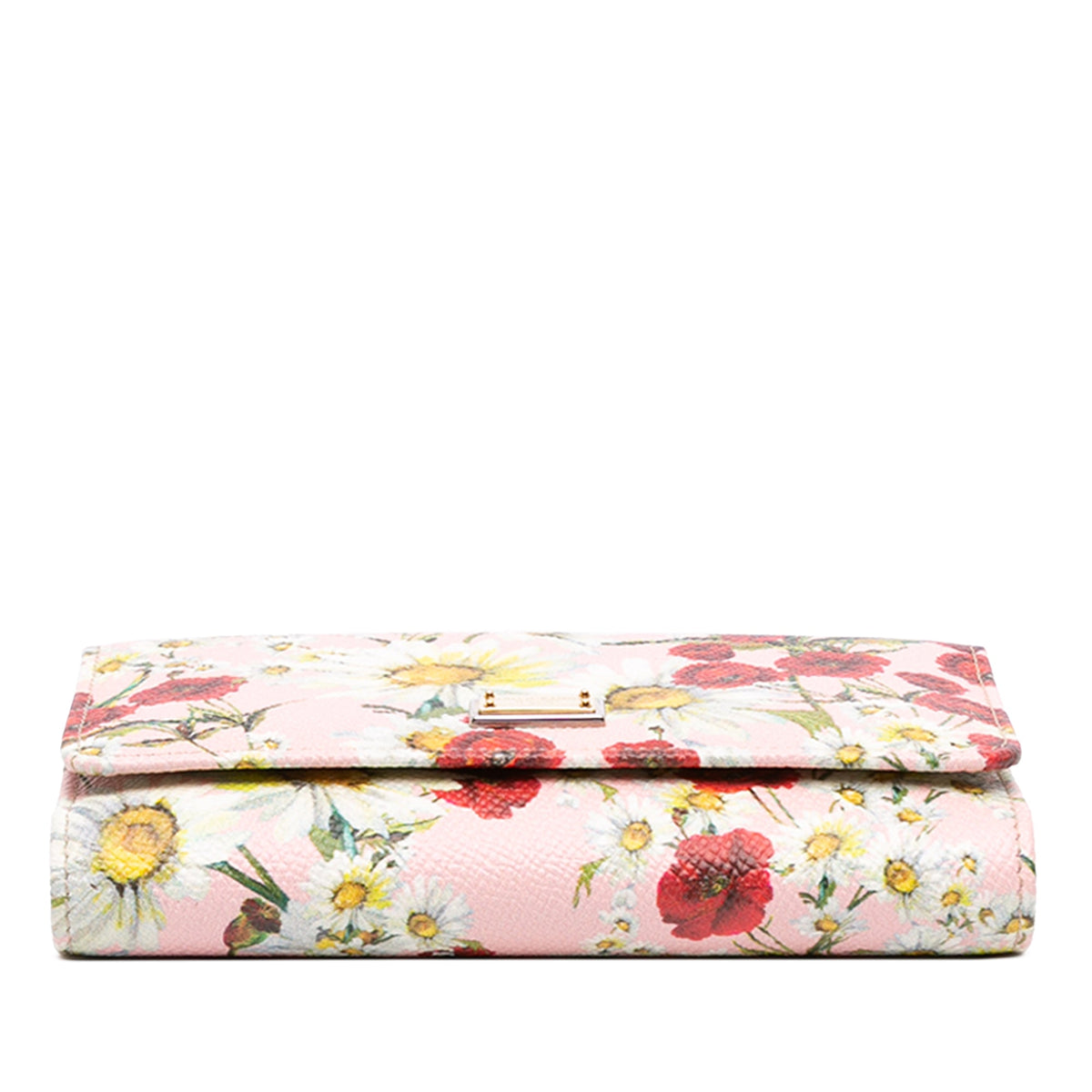 Dolce & Gabbana Mini Leather Floral Von Miss Sicily Satchel