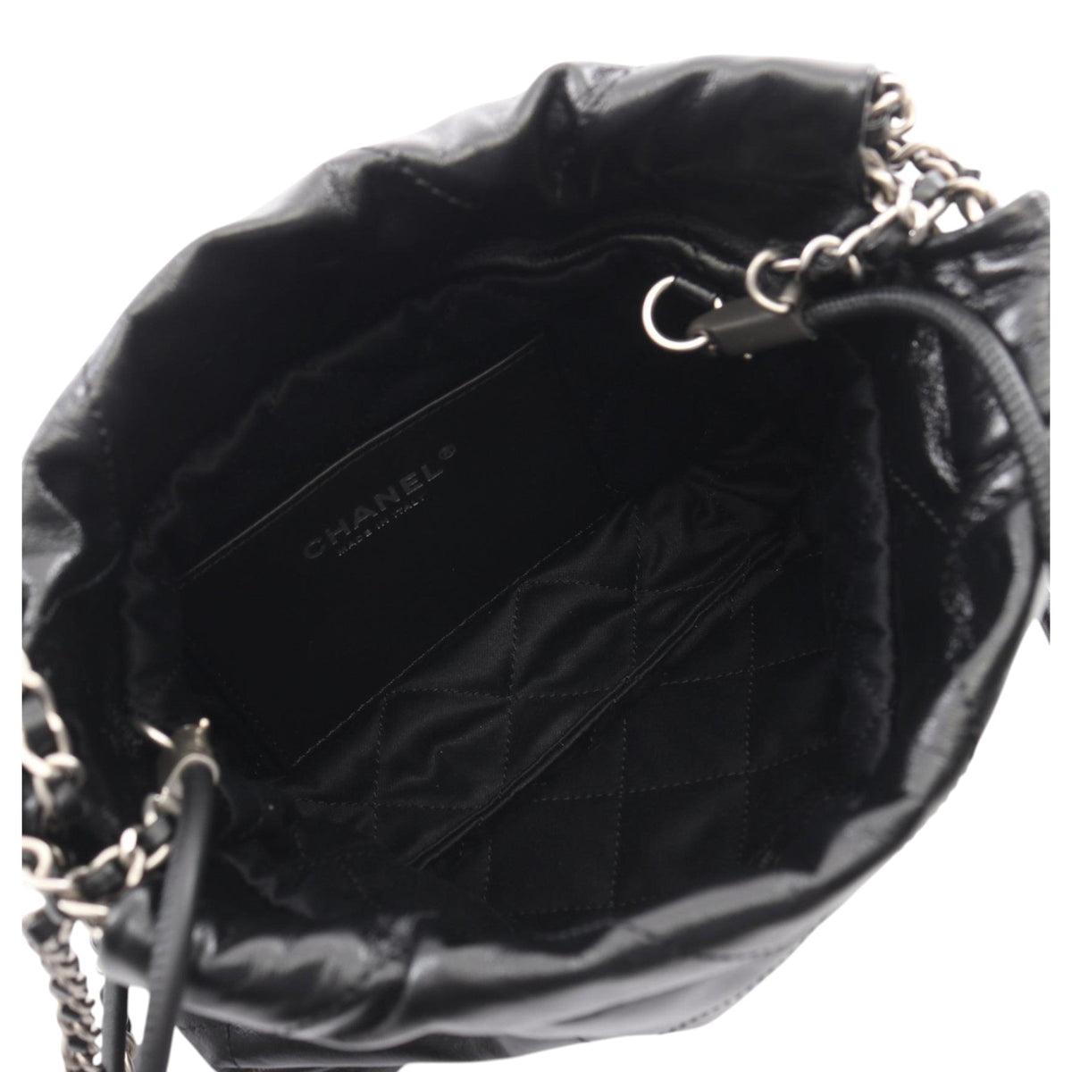 Chanel Mini Shiny Calfskin 22 Handbag