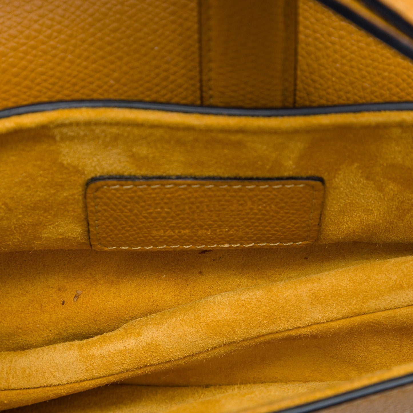 Dior Mini Grained Calfskin Saddle Bag
