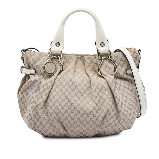 Celine Macadam Canvas Pillow Satchel