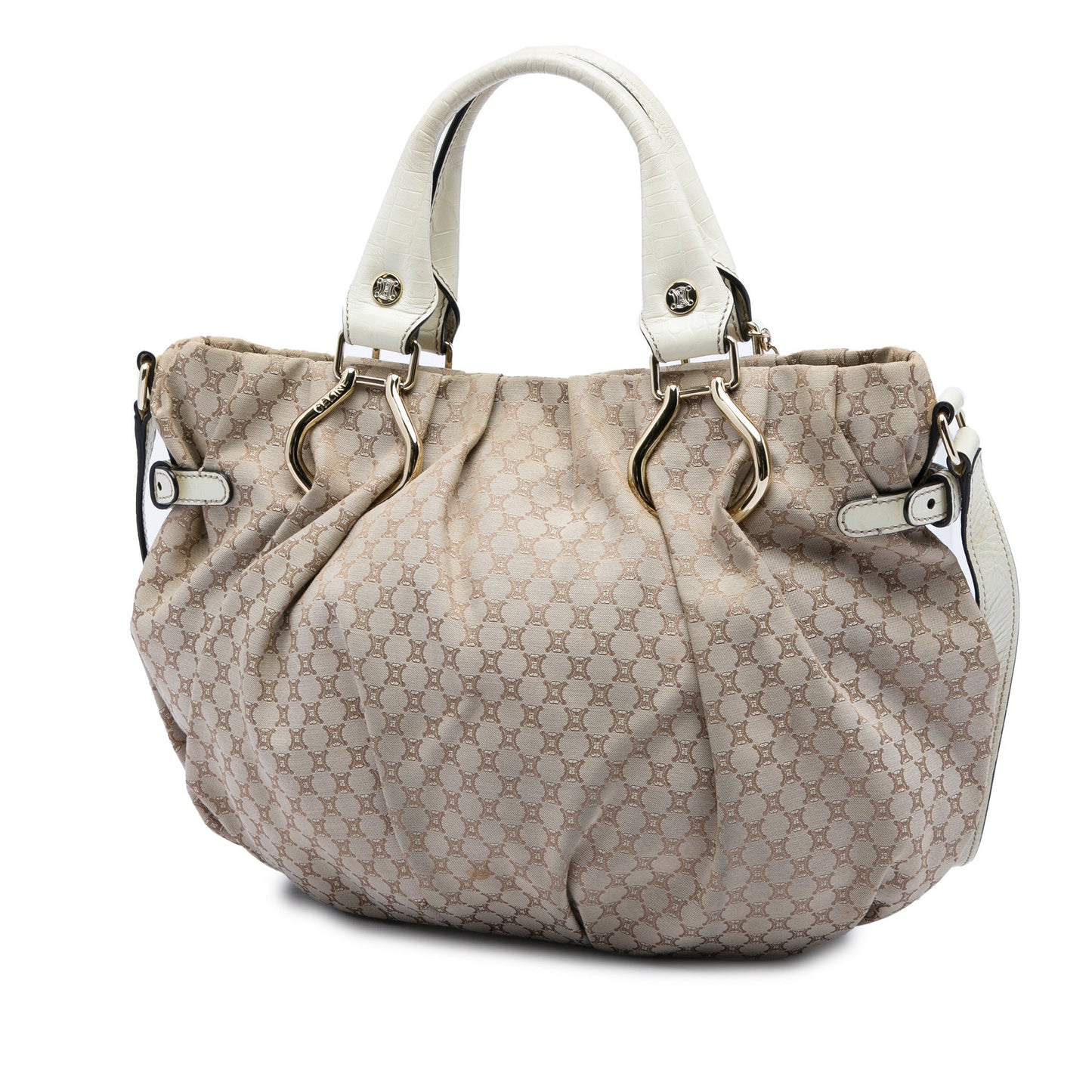 Celine Macadam Canvas Pillow Satchel