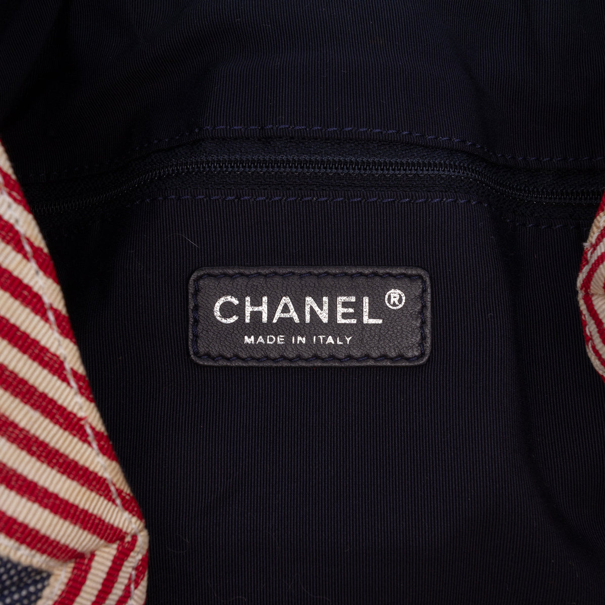 Chanel Large Quilted Denim Stretch Spirit Cabas Tote