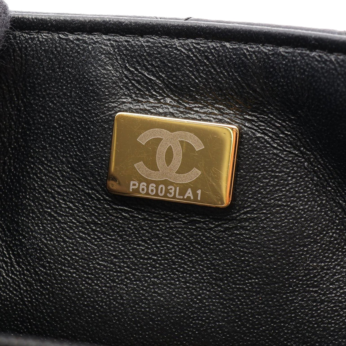 Chanel Mini Square Classic Lambskin Single Flap — Black