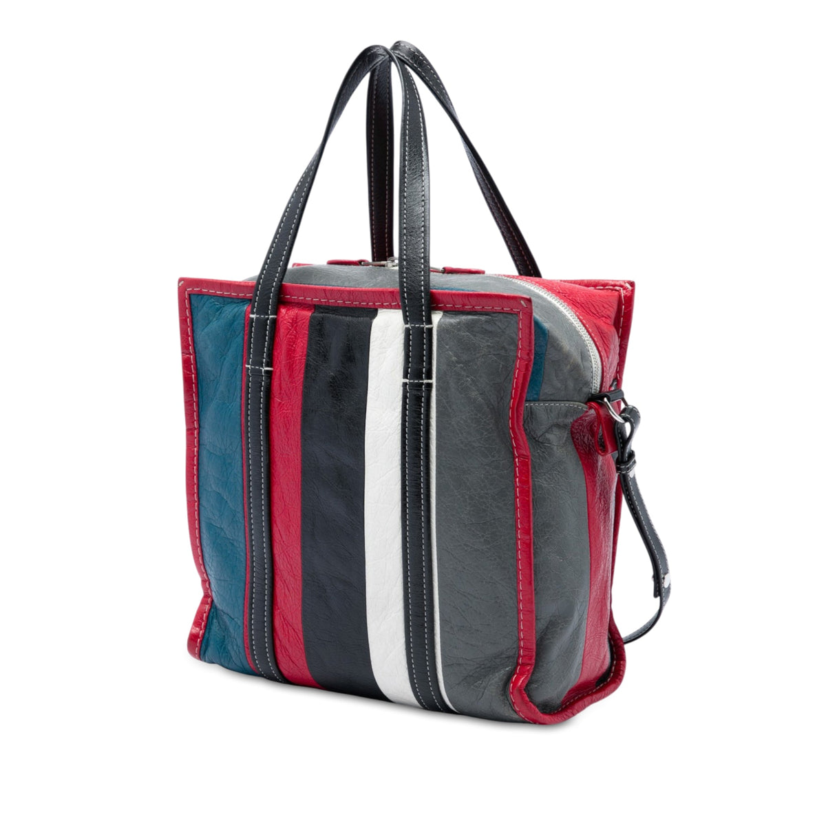 Balenciaga Lambskin Bazar Shopper Satchel S