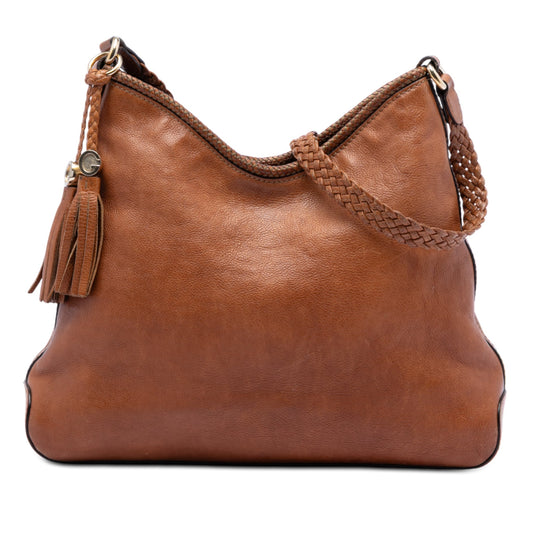 Gucci Leather Marrakech Shoulder Bag