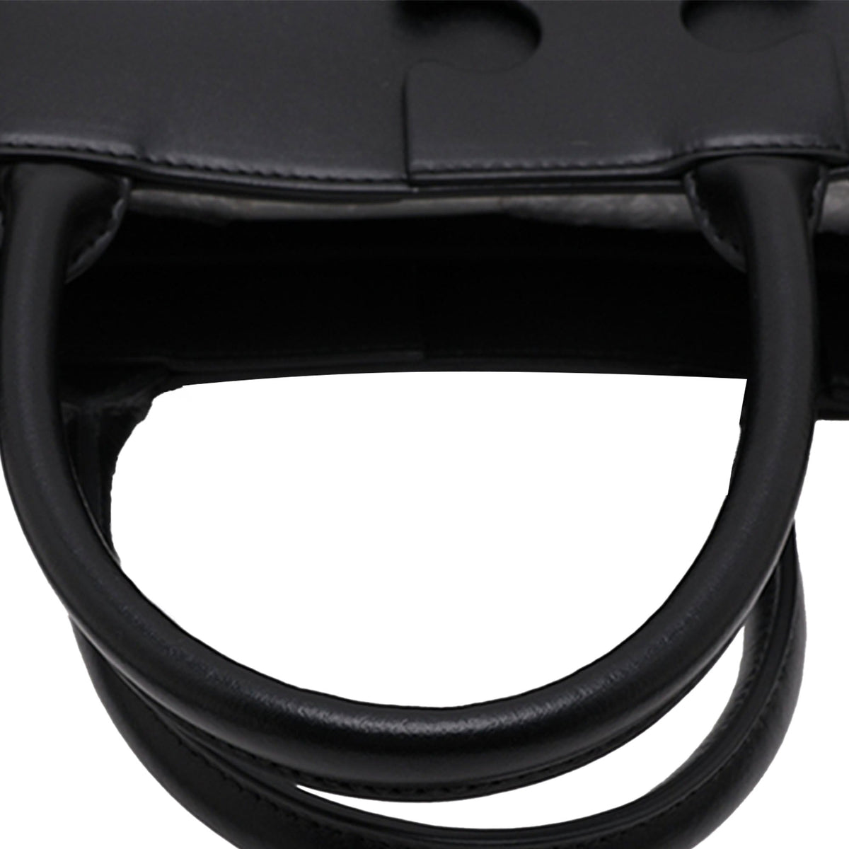 Bottega Veneta Leather Puzzle Arco Tote — Black