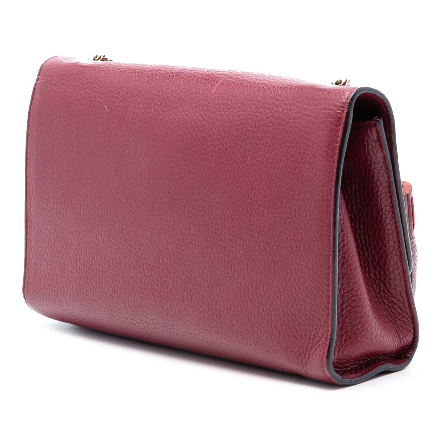 Gucci Medium Leather Miss Bamboo Crossbody