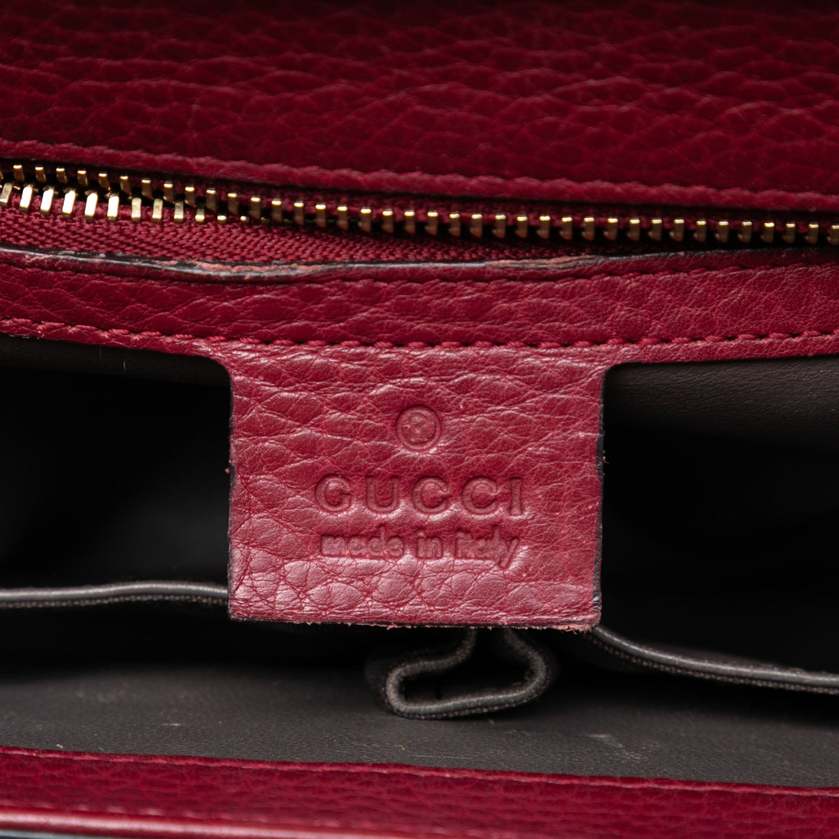 Gucci Medium Leather Miss Bamboo Crossbody