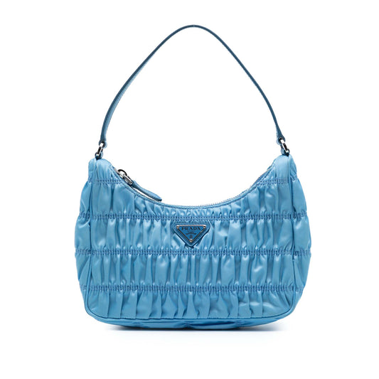 Prada Tessuto Gaufre Re Edition Shoulder Bag