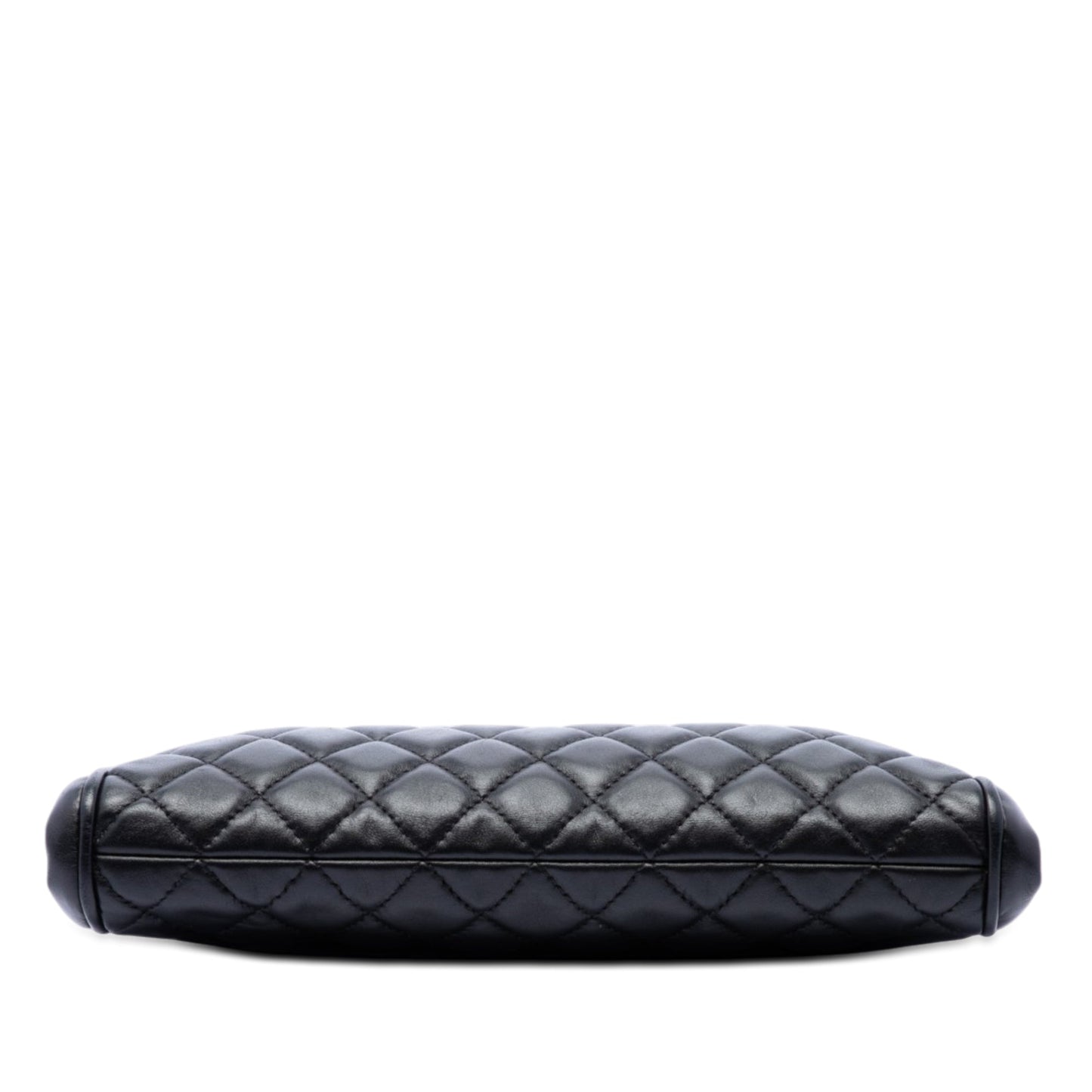 Chanel Quilted Lambskin Kiss Lock Shoulder Bag