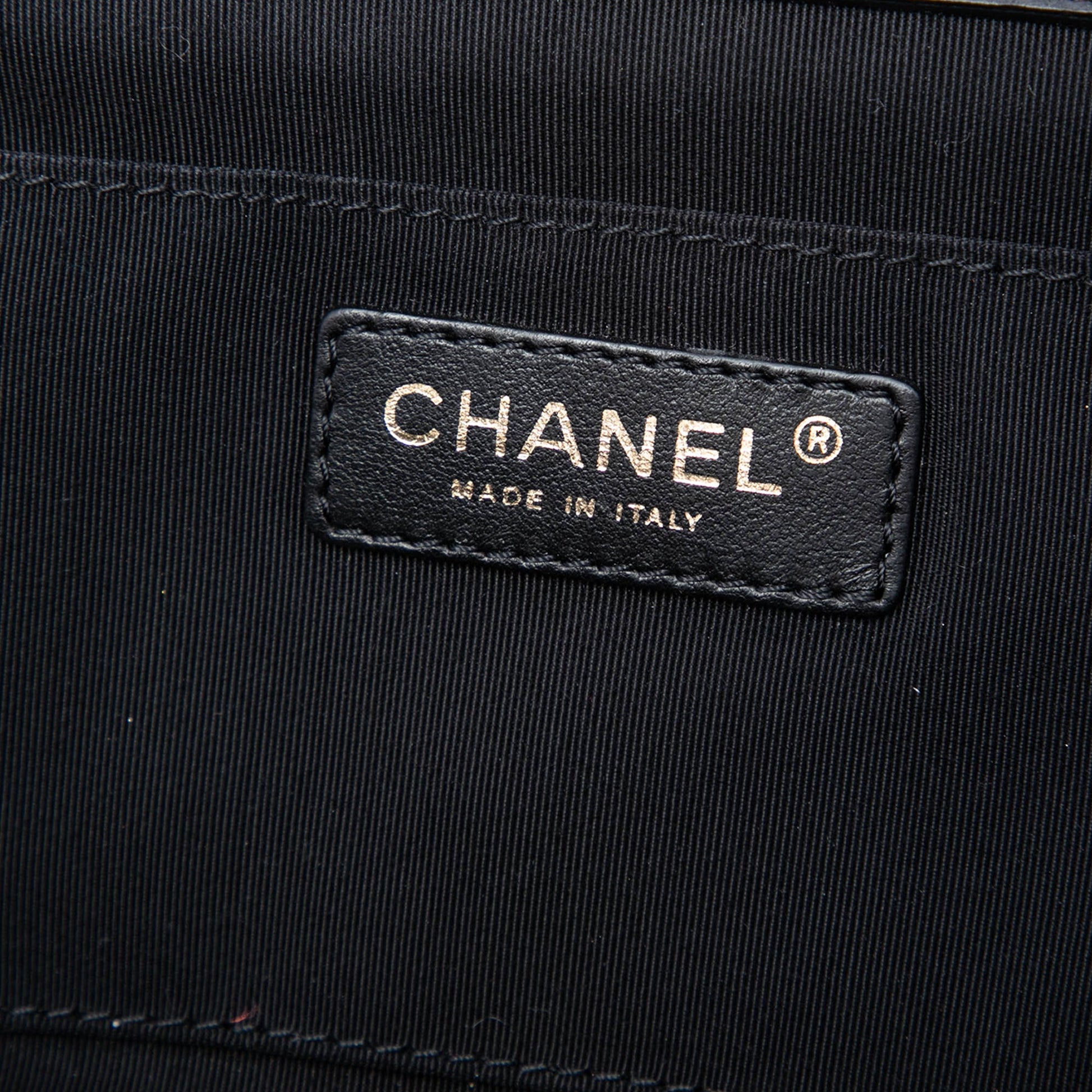 Chanel Quilted Lambskin Kiss Lock Shoulder Bag