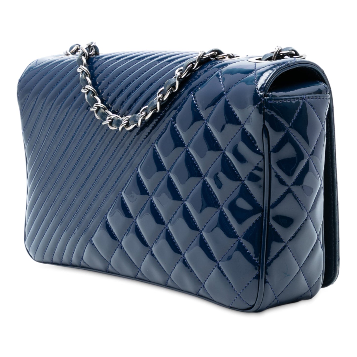 Chanel Medium Patent Coco Boy Flap