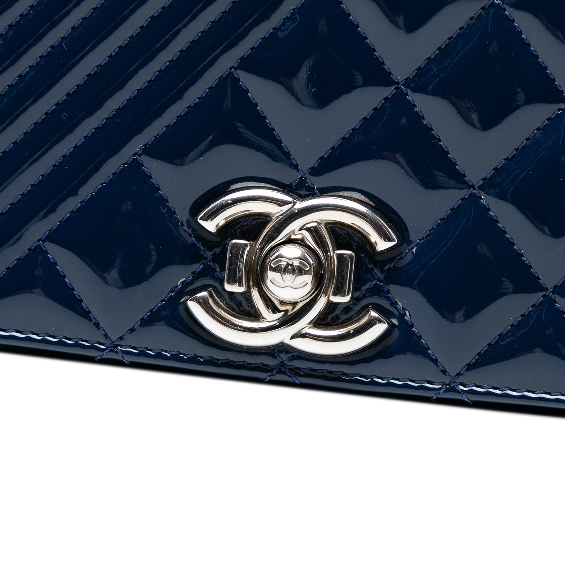 Chanel Medium Patent Coco Boy Flap