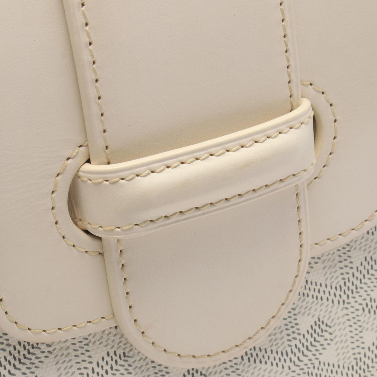 Goyard Goyardine Saigon Structured PM — White