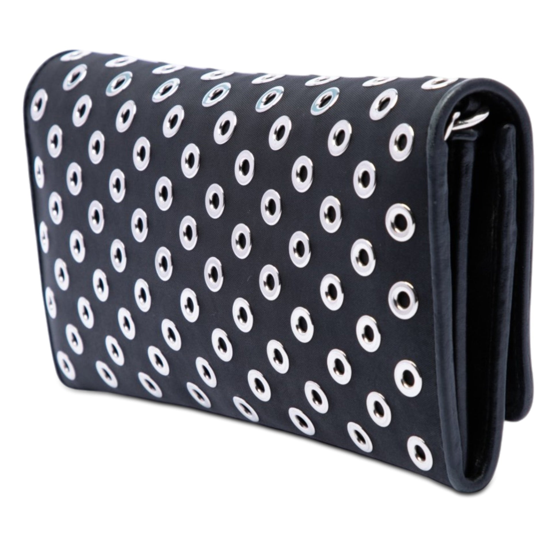 Prada Tessuto Grommet Wallet On Chain