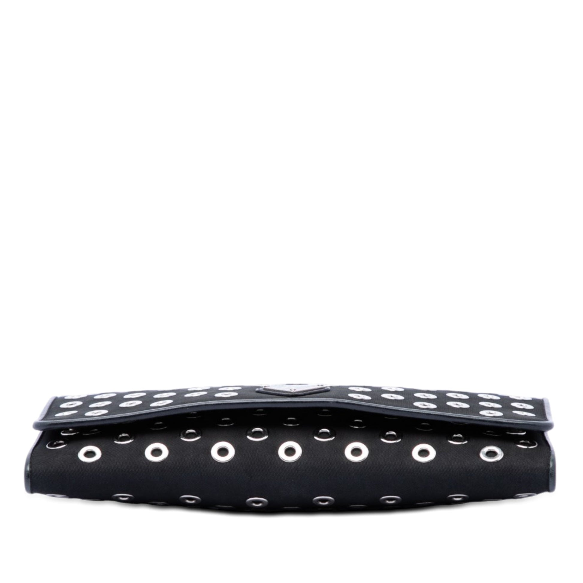 Prada Tessuto Grommet Wallet On Chain