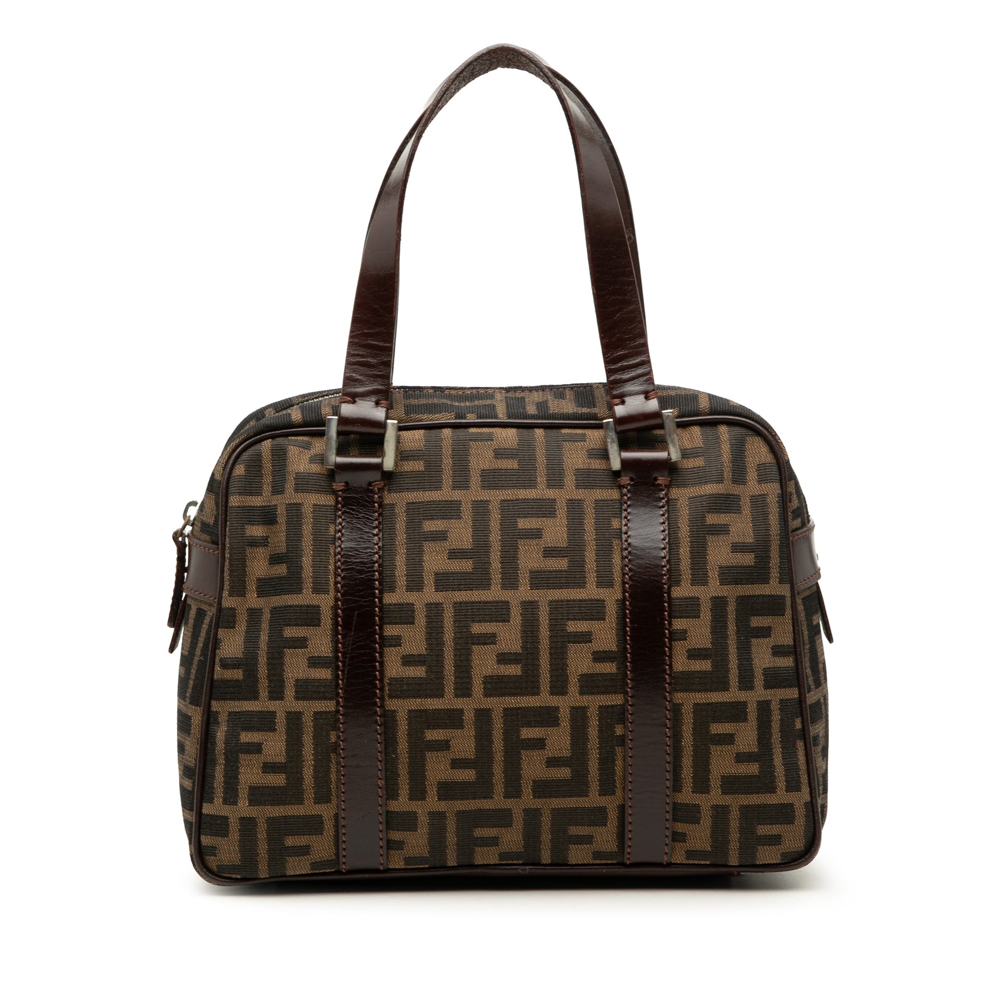 Fendi Zucca Canvas Handbag