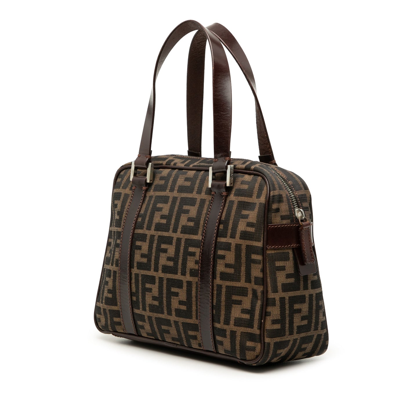 Fendi Zucca Canvas Handbag