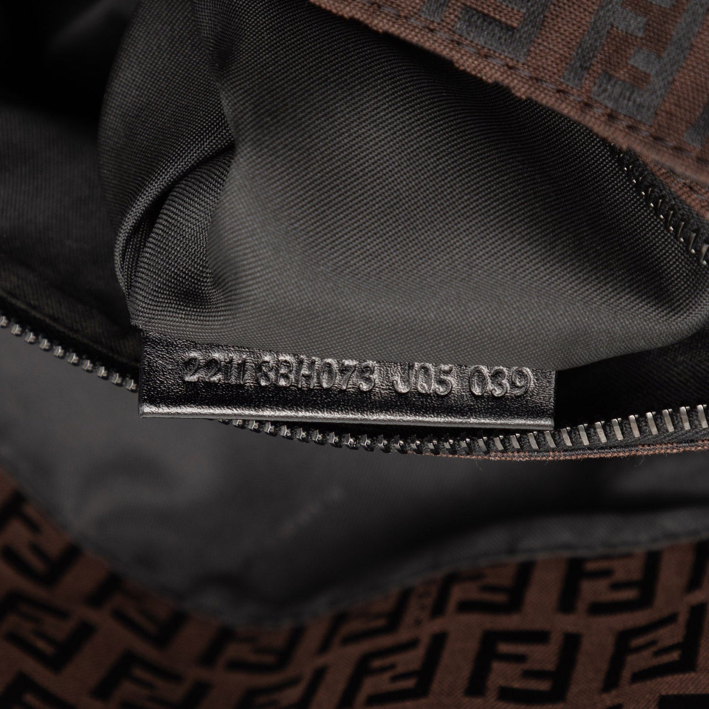 Fendi Zucchino Canvas Tote