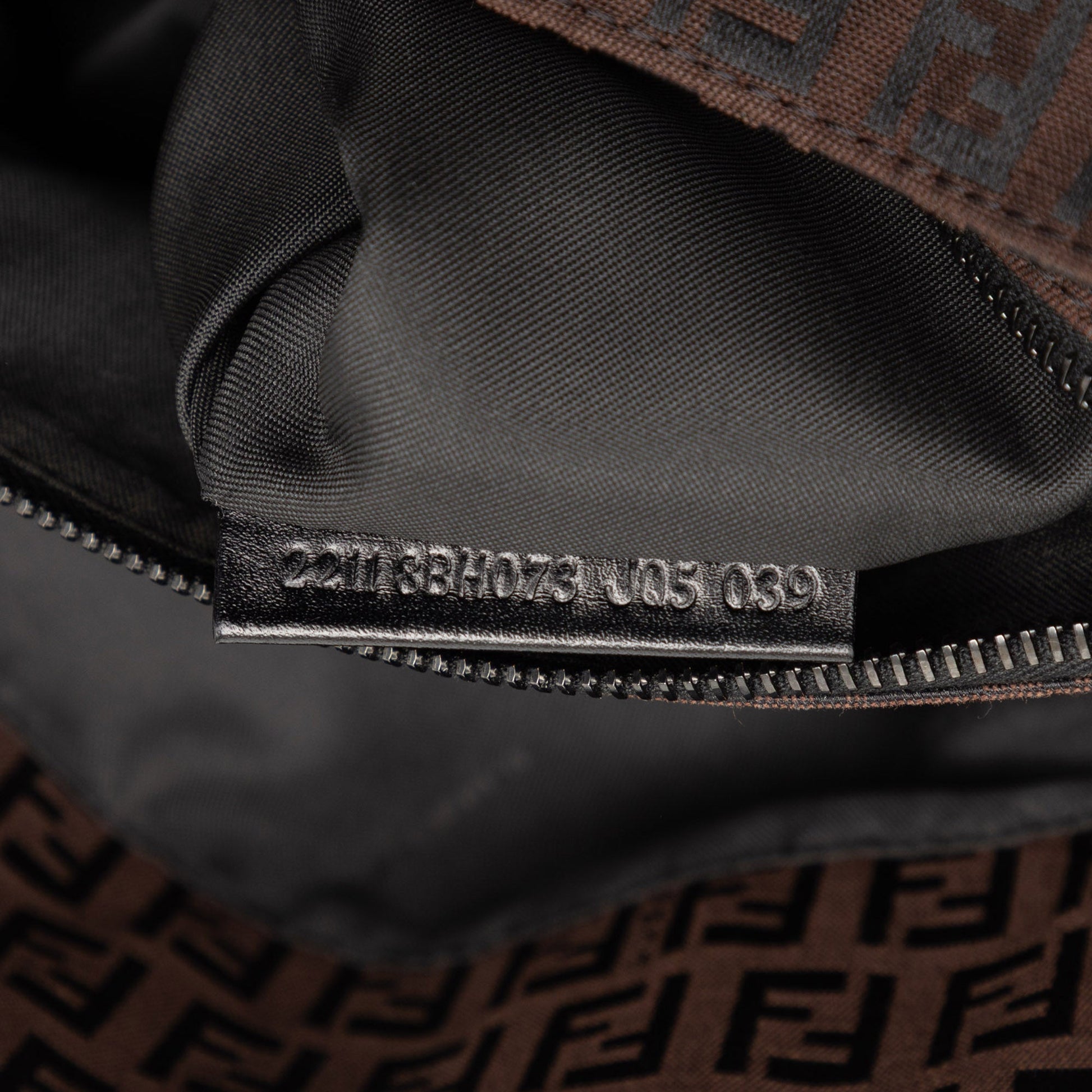 Fendi Zucchino Canvas Tote