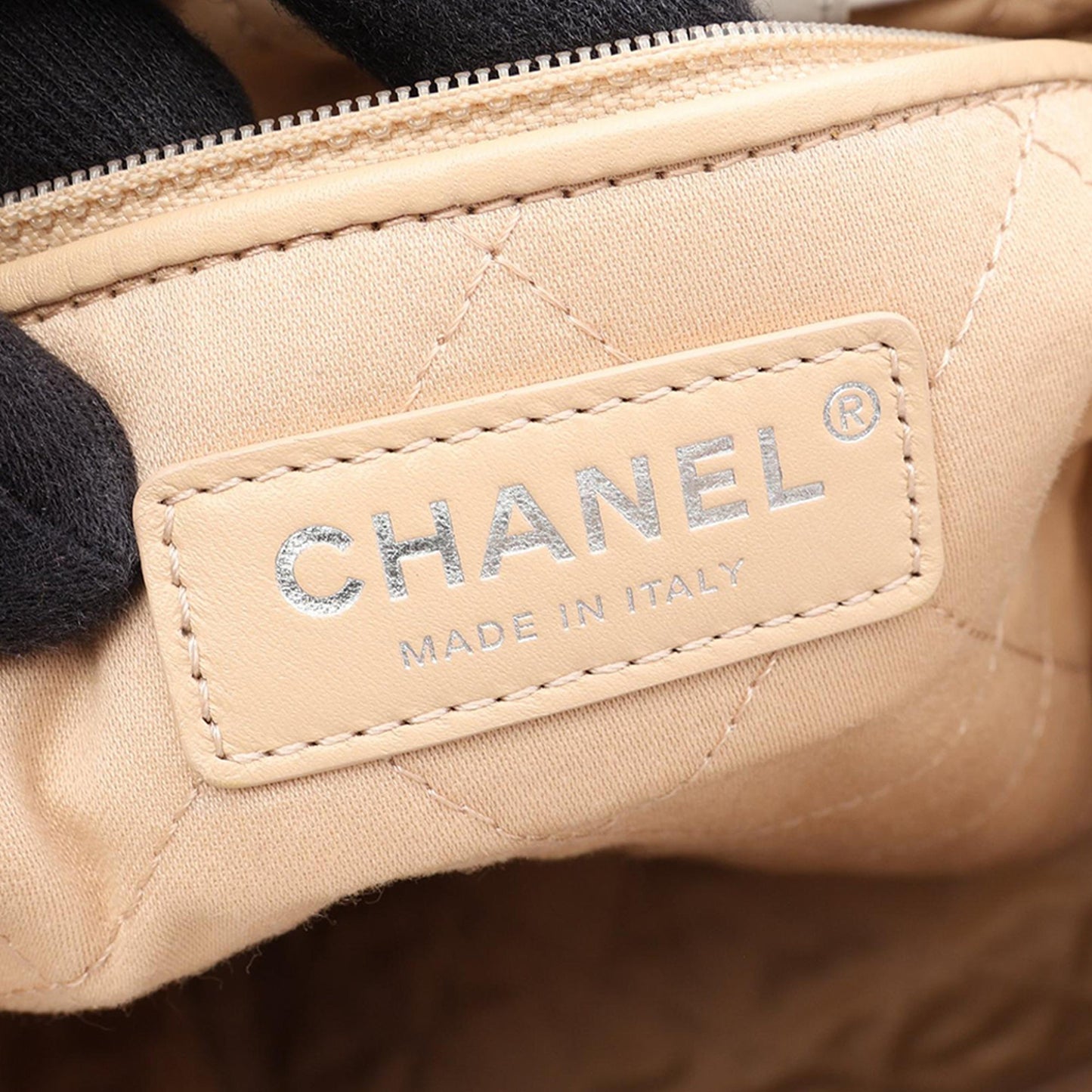 Chanel Large Quilted Shiny Calfskin 22 Backpack