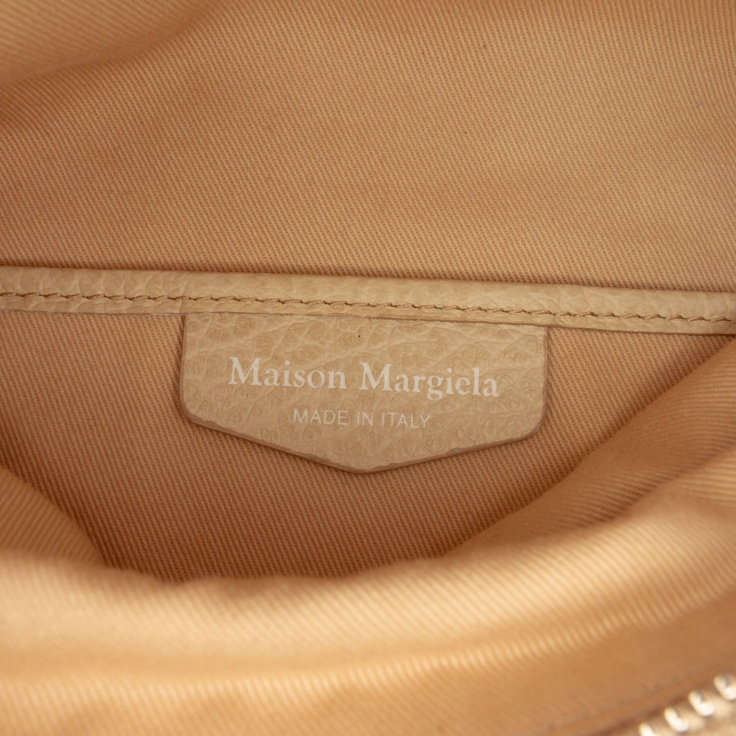 Maison Margiela Small Canvas and Grained Calfskin 5AC Foldable Crossbody