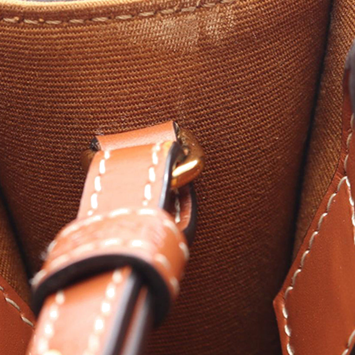 Celine Mini Triomphe Coated Canvas Vertical Cabas Satchel