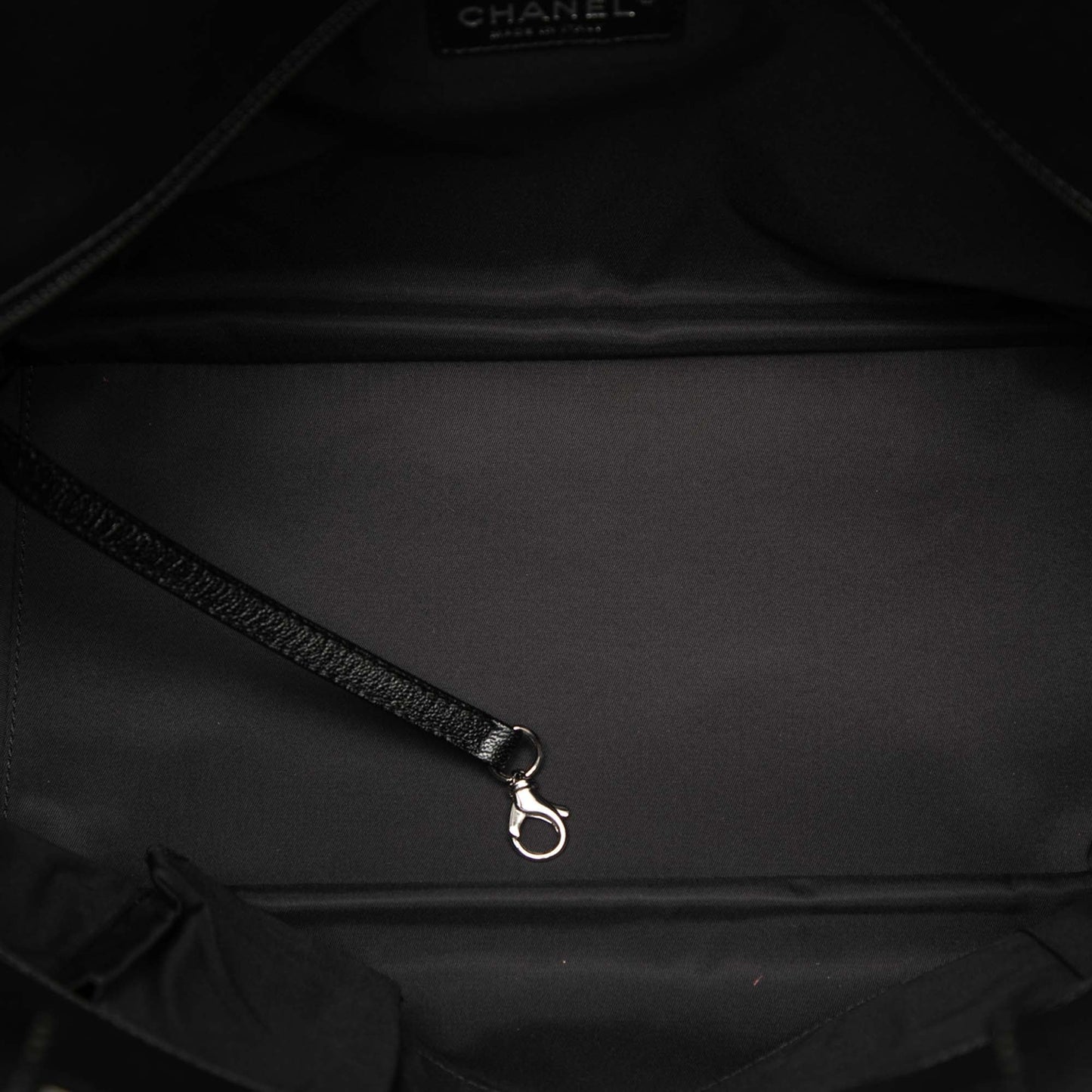 Chanel Medium Quilted Coated Canvas Paris Biarritz Tote