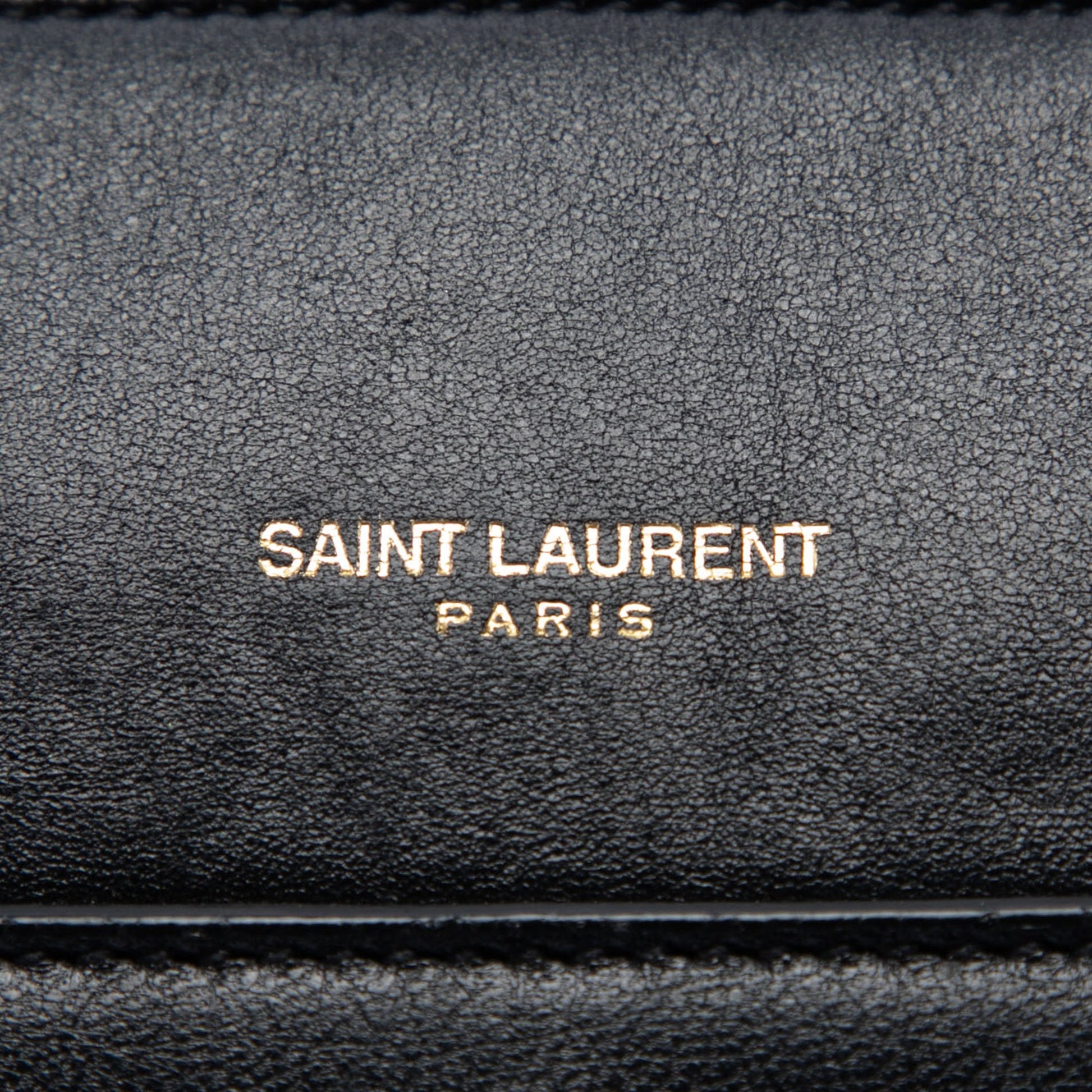 Saint Laurent Baby Leather Star Patchwork Classic Duffle Satchel