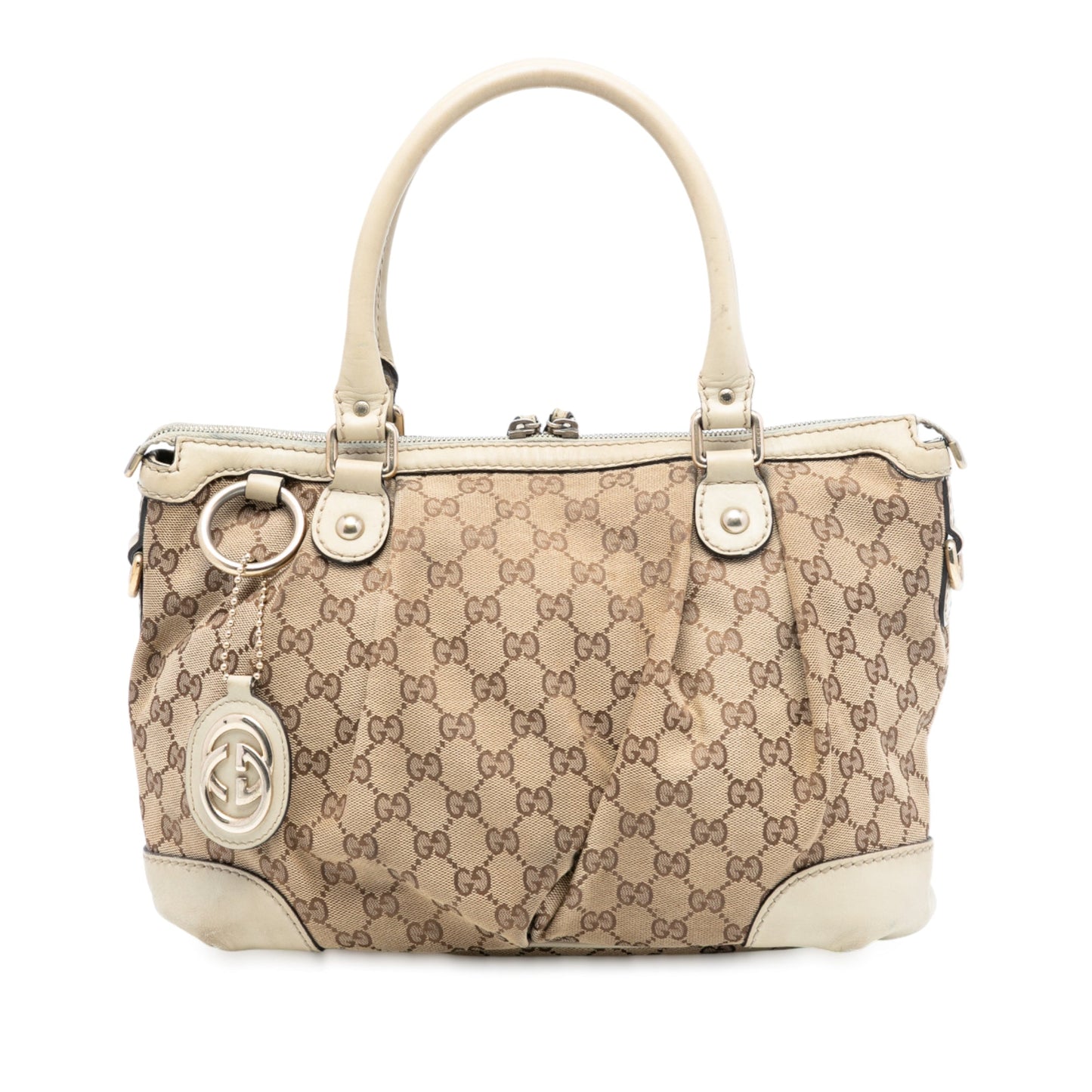 Gucci GG Canvas Sukey Satchel