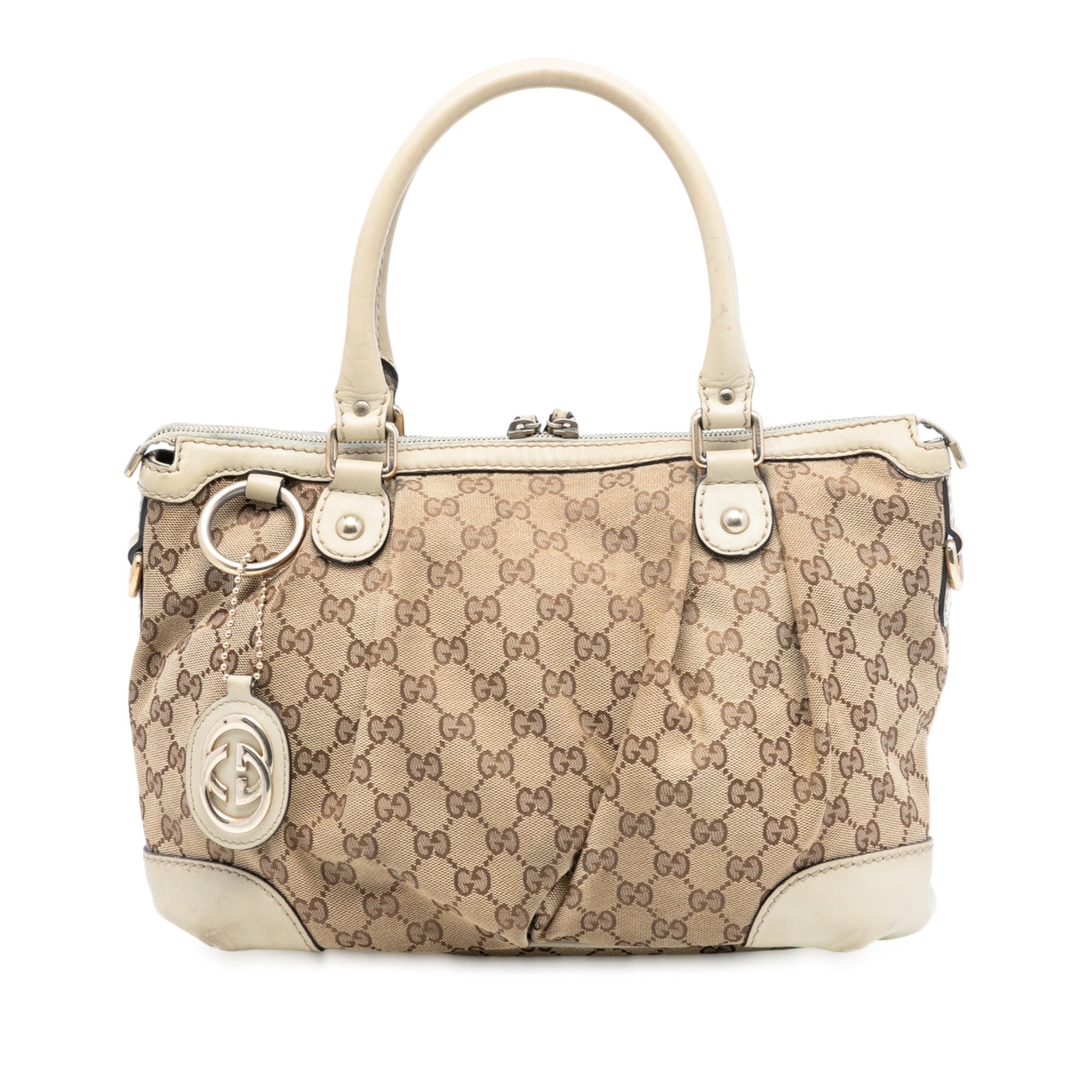 Gucci GG Canvas Sukey Satchel