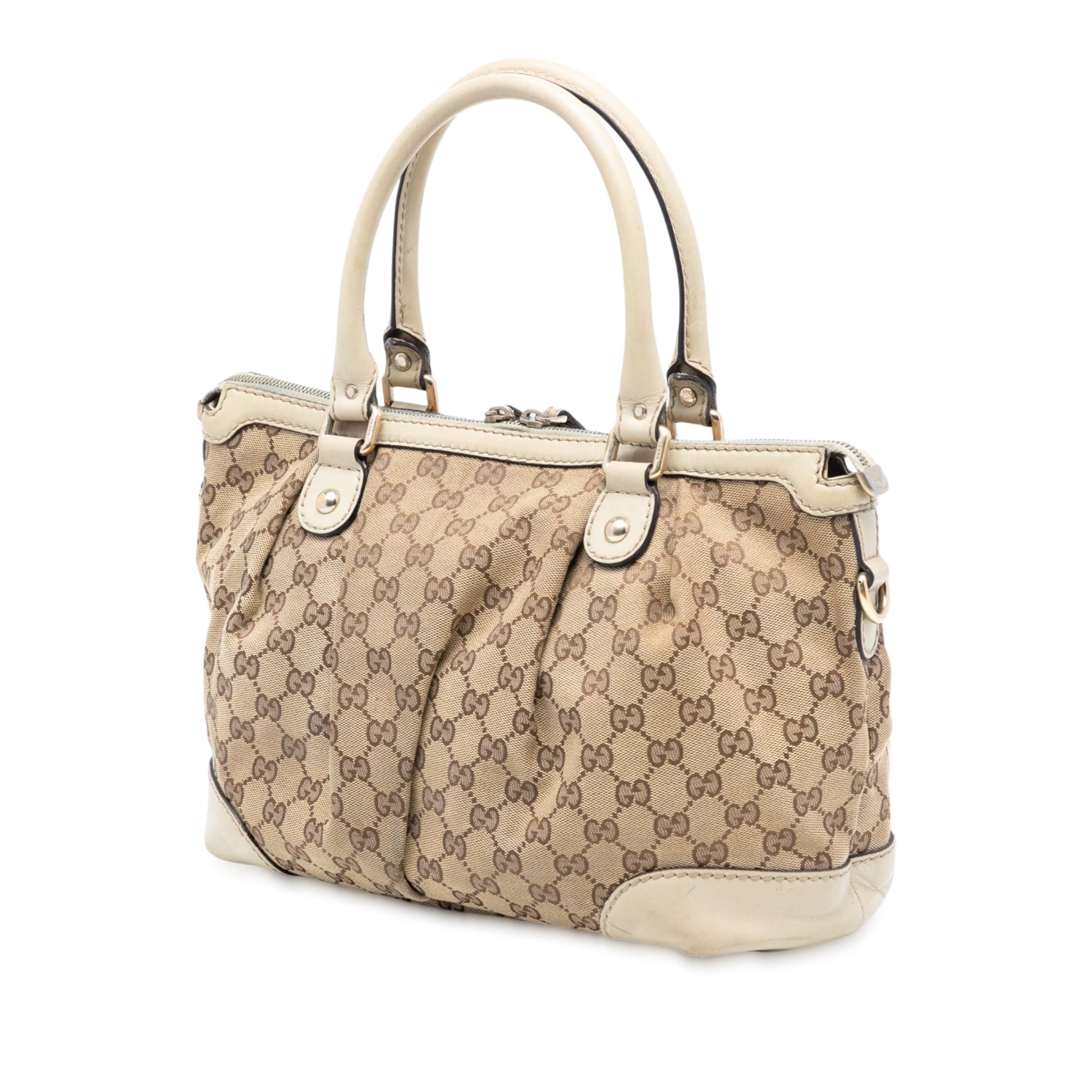 Gucci GG Canvas Sukey Satchel